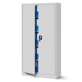 JAN NOWAK® - JAN I  Fém iratszekrény VILÁGOS SZÜRKE