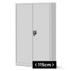 JAN NOWAK® - JAN II Fém iratszekrény VILÁGOS SZÜRKE