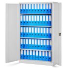 JAN NOWAK® - JAN II Fém iratszekrény VILÁGOS SZÜRKE