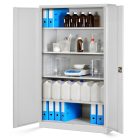 JAN NOWAK® - JAN II Fém iratszekrény VILÁGOS SZÜRKE