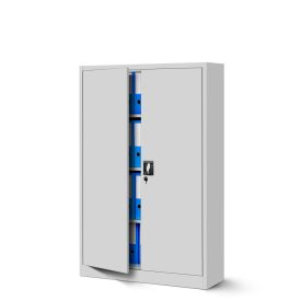 JAN NOWAK® - KEVIN Fém iratszekrény VILÁGOS SZÜRKE