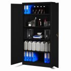 JAN NOWAK® - JAN I  Fém iratszekrény / ÉJFEKETE 