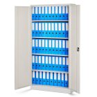 JAN NOWAK® - JAN I Fém iratszekrény BÜKKFA MINTÁVAL