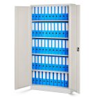 JAN NOWAK® -  JAN III Fém iratszekrény BÜKKFA MINTÁVAL