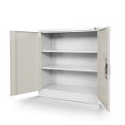 JAN NOWAK® - BEATA Fém iratszekrény BÜKKFA MINTÁVAL