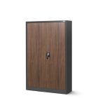 JAN NOWAK® - KEVIN Fém iratszekrény DIÓFA MINTÁVAL