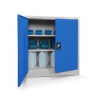 JAN NOWAK® - BEATA Fém iratszekrény KÉK/FEHÉR