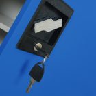 JAN NOWAK® - BEATA Fém iratszekrény KÉK/FEHÉR