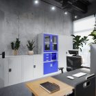 JAN NOWAK® - BEATA Fém iratszekrény / VILÁGOS SZÜRKE