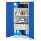 JAN NOWAK® -  JAN III Fém iratszekrény KÉK / SZÜRKE