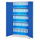 JAN NOWAK® -  JAN III Fém iratszekrény KÉK / SZÜRKE