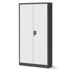 JAN NOWAK® - JAN I  Fém iratszekrény FEHÉR/ANTRACIT