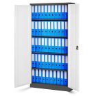 JAN NOWAK® - JAN I  Fém iratszekrény FEHÉR/ANTRACIT