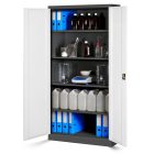 JAN NOWAK® - JAN I  Fém iratszekrény FEHÉR/ANTRACIT