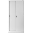 JAN NOWAK® - KUBA Tolóajtós Fém iratszekrény / SZÜRKE