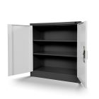 JAN NOWAK® - BEATA Fém iratszekrény FEHÉR/ANTRACIT