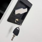 JAN NOWAK® - BEATA Fém iratszekrény FEHÉR/ANTRACIT