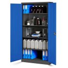 JAN NOWAK® - JAN I  Fém iratszekrény KÉK/ANTRACIT