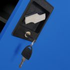 JAN NOWAK® - BEATA Fém iratszekrény KÉK/ANTRACIT