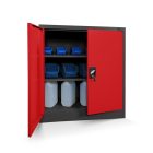 JAN NOWAK® -  BEATA Fém iratszekrény PIROS/ANTRACIT