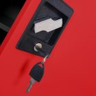 JAN NOWAK® -  BEATA Fém iratszekrény PIROS/ANTRACIT