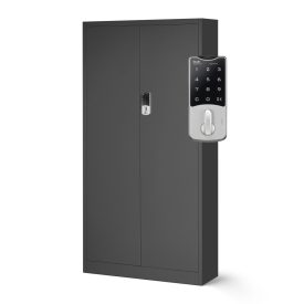   JAN NOWAK® - DANIEL Fém iratszekrény DIGITÁLIS ZÁRRAL / FEKETE