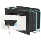 ARTEMISZ® W16 Újgenerációs Extra erősített faliszéf - Kulcsos zárral 