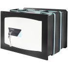 ARTEMISZ® W27 Újgenerációs Extra erősített faliszéf - Kulcsos zárral 