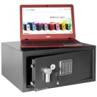 Artemisz® Gray Budapest LAPTOP Széf - Hotelszéf