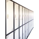 Artemisz® Rövid ajtós öltözőszekrénye 6-rekeszes kivitel